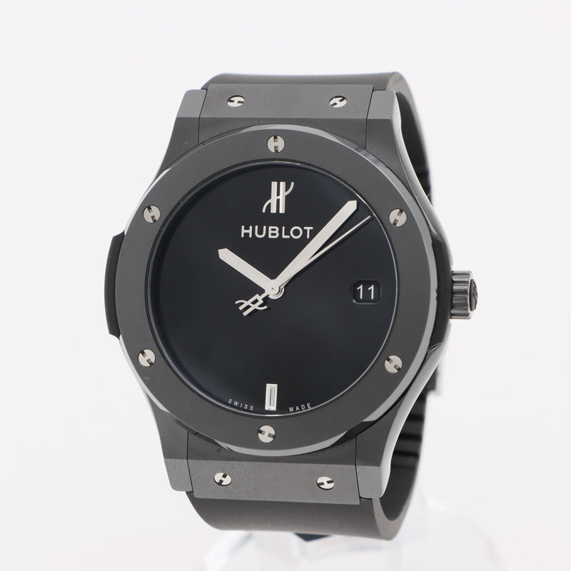 ウブロ HUBLOT クラシックフュージョン セラミック ヨシダスペシャル 511.CM.1470.RX.MYOS セラミック/ラバーストラップ 自動巻き メンズ 腕時計