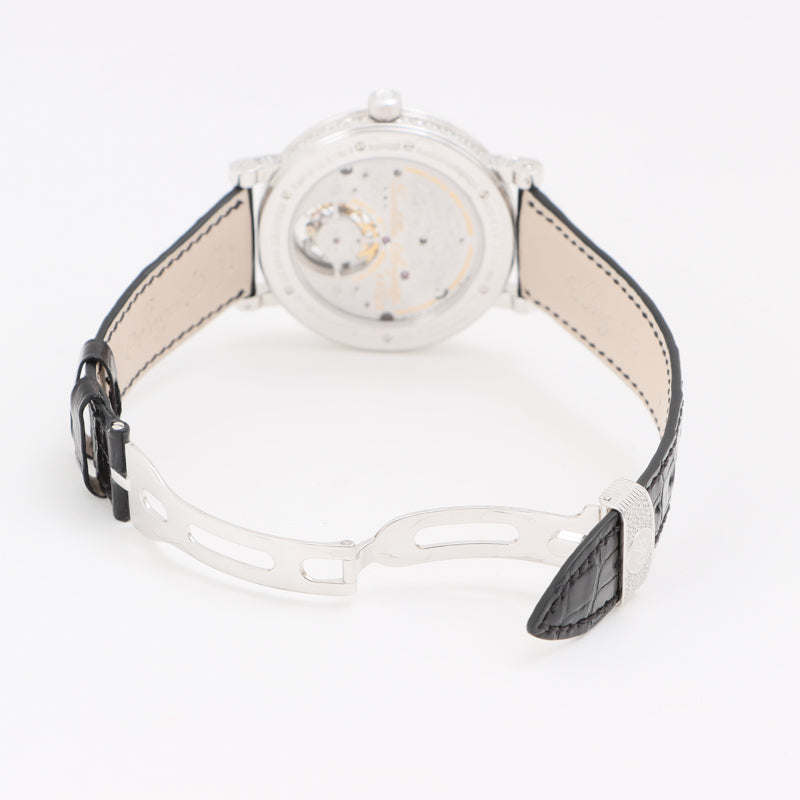 ブレゲ Breguet クラシック グランド・コンプリケーション トゥールビヨン 5359BB/6B/9V6 DD0D パヴェダイヤモンド  K18WG/レザーストラップ 手巻き メンズ 腕時計