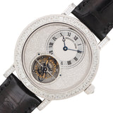 ブレゲ Breguet クラシック　グランド・コンプリケーション トゥールビヨン 5359bb/6b/9v6/dd0d ホワイト  K18WG/革ベルト 手巻き メンズ 腕時計