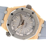 オーデマ・ピゲ AUDEMARS PIGUET ロイヤルオーク オフショア 15711OI.OO.A006CA.01 K18PG/チタン/ラバーベルト 自動巻き メンズ 腕時計