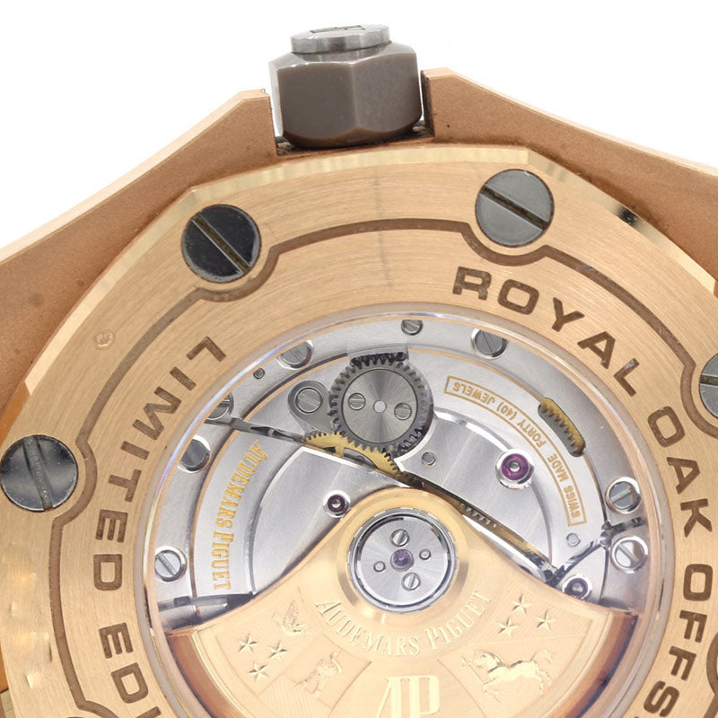 オーデマ・ピゲ AUDEMARS PIGUET ロイヤルオーク オフショア 15711OI.OO.A006CA.01 K18PG/チタン/ラバーベルト 自動巻き メンズ 腕時計