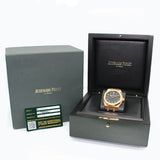 オーデマ・ピゲ AUDEMARS PIGUET ロイヤルオーク オートマティック 15500OR.OO.D002CR.01 ブラック K18PG 自動巻き メンズ 腕時計