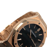 オーデマ・ピゲ AUDEMARS PIGUET ロイヤルオーク 15500OR.OO.D002CR.01 ブラック K18PG 自動巻き メンズ 腕時計