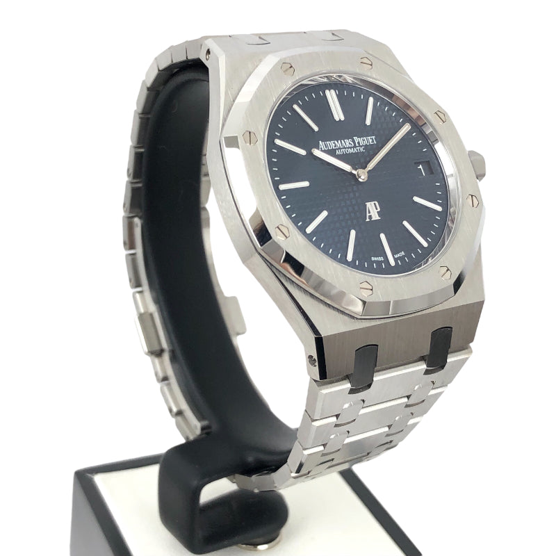 オーデマ・ピゲ AUDEMARS PIGUET ロイヤルオーク ジャンボ エクストラシン 50周年記念 16202ST.OO.1240ST. |  中古ブランドリユースショップ OKURA(おお蔵)