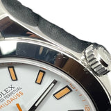 ロレックス ROLEX ミルガウス ランダムシリアル 116400 ホワイト SS 自動巻き メンズ 腕時計