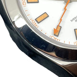 ロレックス ROLEX ミルガウス ランダムシリアル 116400 ホワイト SS 自動巻き メンズ 腕時計