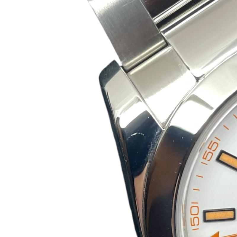 ロレックス ROLEX ミルガウス ランダムシリアル 116400 ホワイト SS 自動巻き メンズ 腕時計