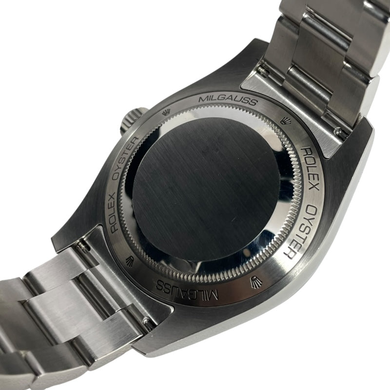 ロレックス ROLEX ミルガウス ランダムシリアル 116400 ホワイト SS 自動巻き メンズ 腕時計