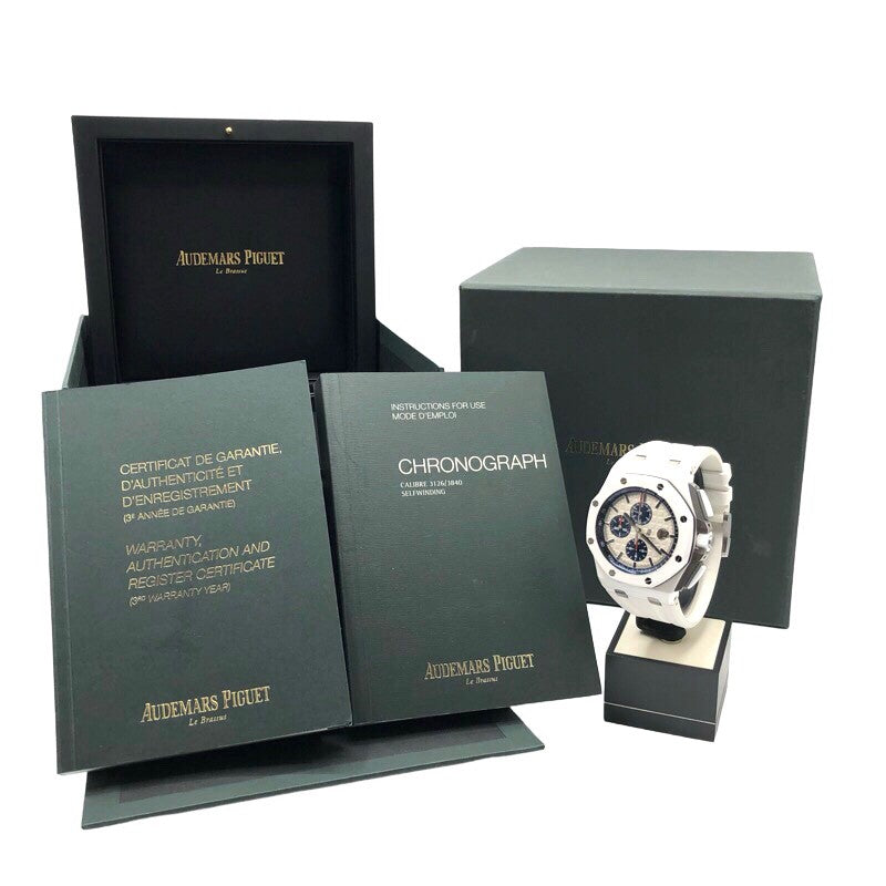 オーデマ・ピゲ AUDEMARS PIGUET ロイヤルオークオフショア 26402CB.OO.A010CA.01 セラミック/チタン 自動巻き メンズ 腕時計