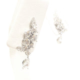 ハリーウィンストン HARRY WINSTON スパークリングクラスター ダイヤピアス Pt950プラチナ ダイヤモンド ジュエリー