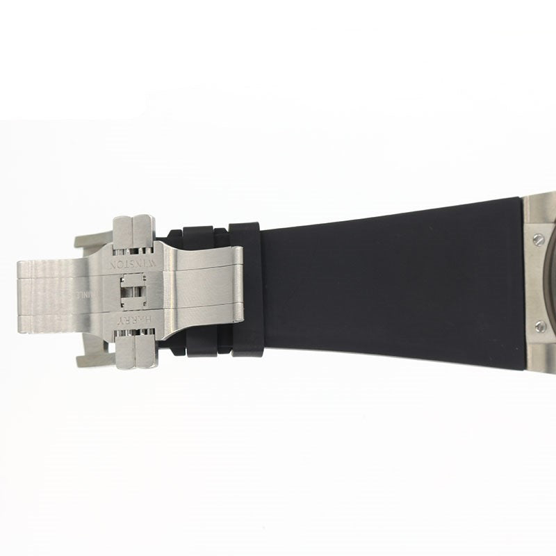 ハリーウィンストン HARRY WINSTON オーシャン プロジェクトZ4 デュアルタイム 世界限定300本 OCEATZ44ZZ002 ザリウム/ラバーベルト 自動巻き メンズ 腕時計