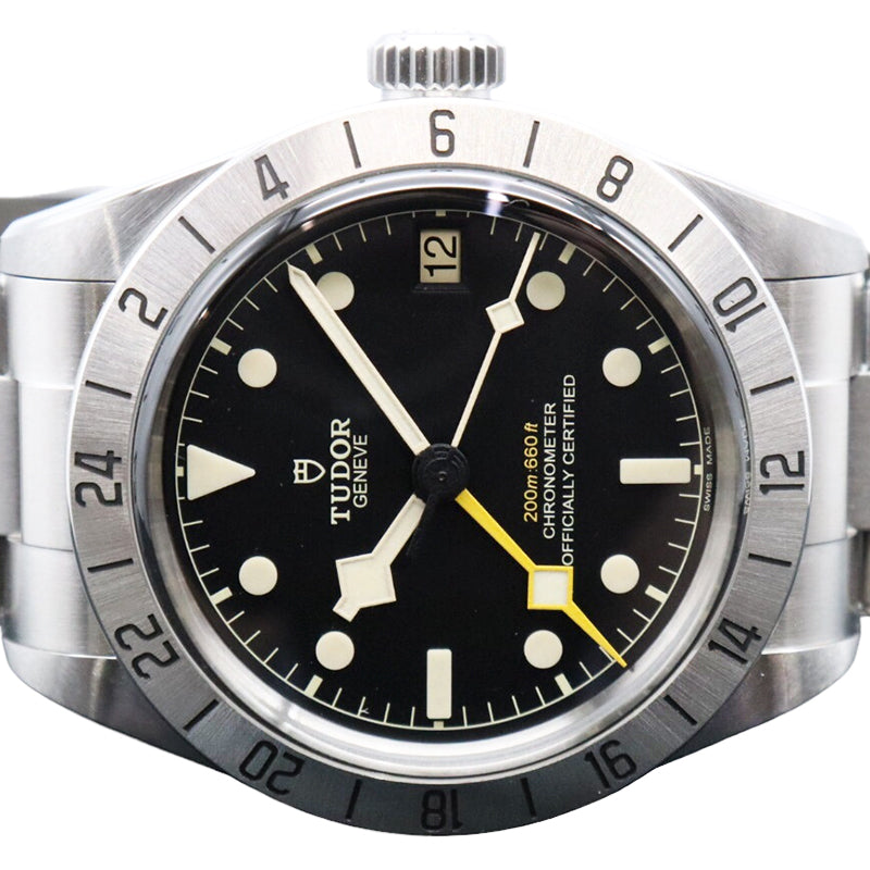 チューダー/チュードル TUDOR ブラックベイ プロ GMT 79470 SS 自動巻き メンズ 腕時計