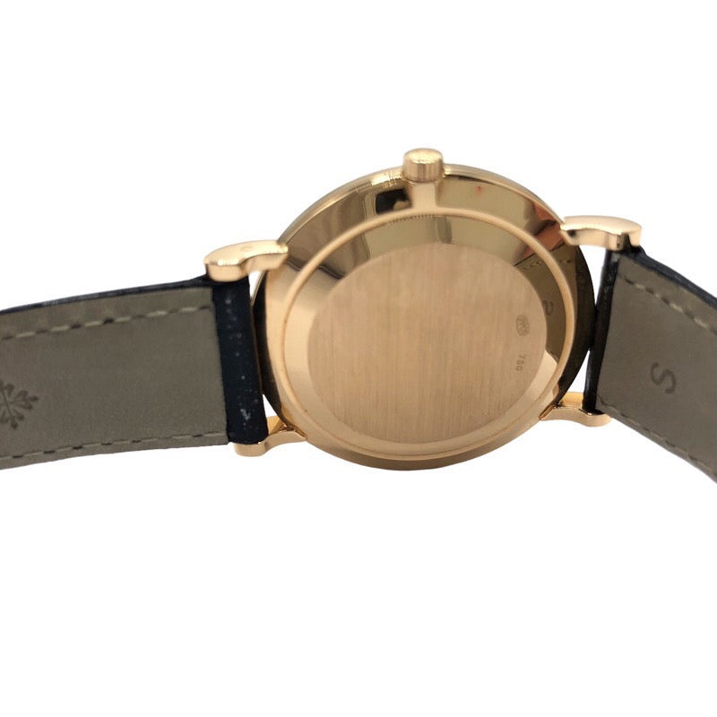 パテック・フィリップ PATEK PHILIPPE カラトラバオフィサー 5022R-010 ホワイト K18PG 手巻き ユニセックス 腕時計