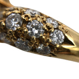 タサキ TASAKI オーバルカット ダイヤリング k18YG/ダイヤモンド ジュエリー