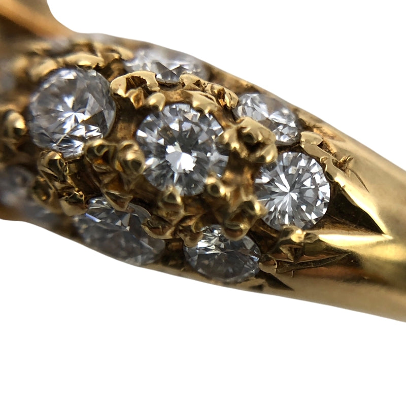 タサキ TASAKI オーバルカット ダイヤリング k18YG/ダイヤモンド ジュエリー