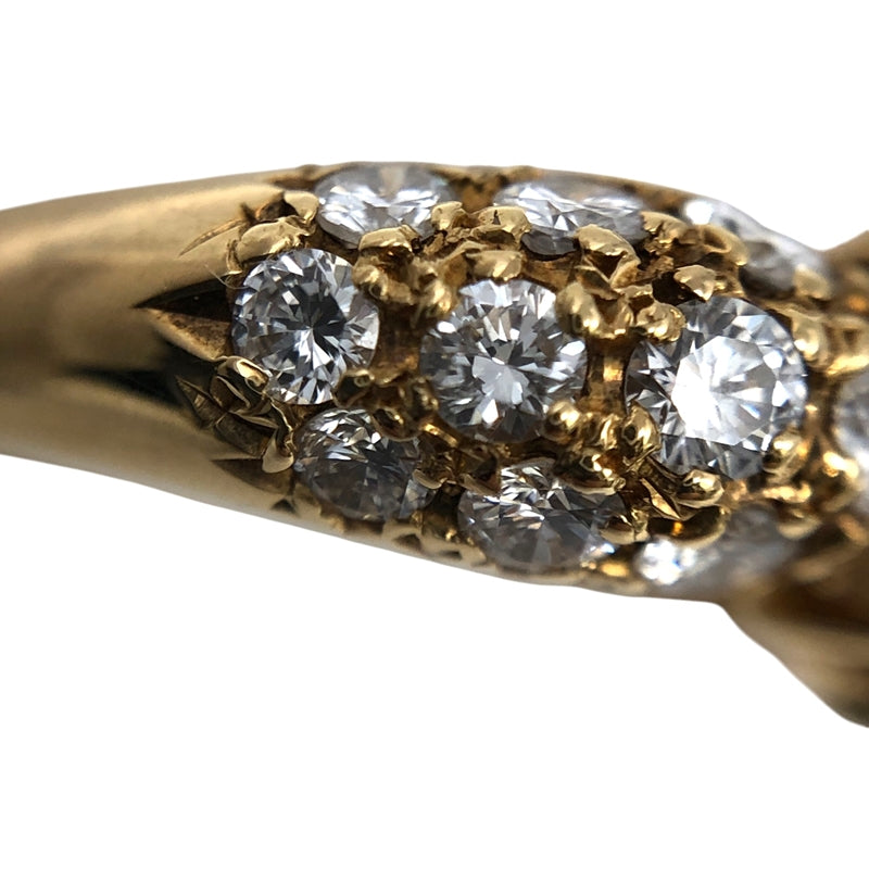 タサキ TASAKI オーバルカット ダイヤリング k18YG/ダイヤモンド ジュエリー