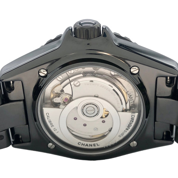 シャネル CHANEL J12 ウォンテッド ドゥ シャネル H7418 ブラック セラミック ブラックセラミック 自動巻き メンズ 腕時計