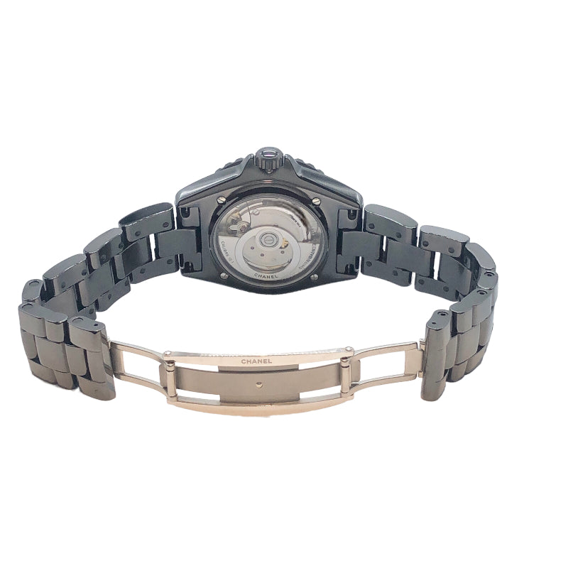 シャネル CHANEL J12 ウォンテッド ドゥ シャネル H7418 ブラック セラミック ブラックセラミック 自動巻き メンズ 腕時計