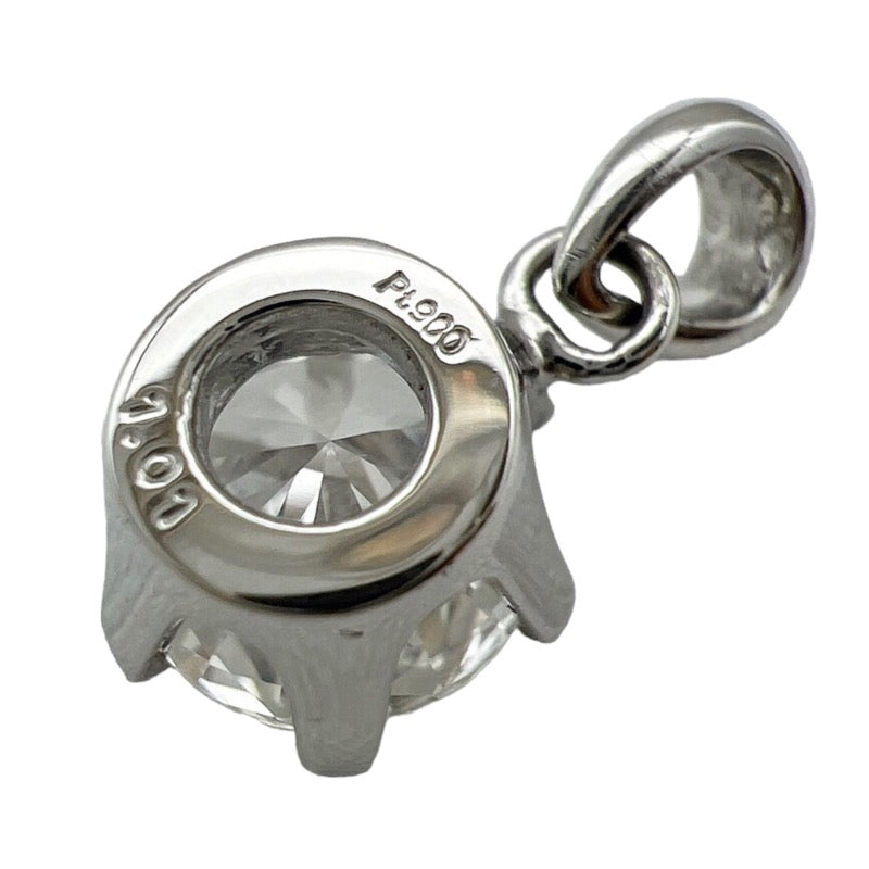 メンズ ダイヤモンド 一粒石 0.50ct ペンダント ネックレス