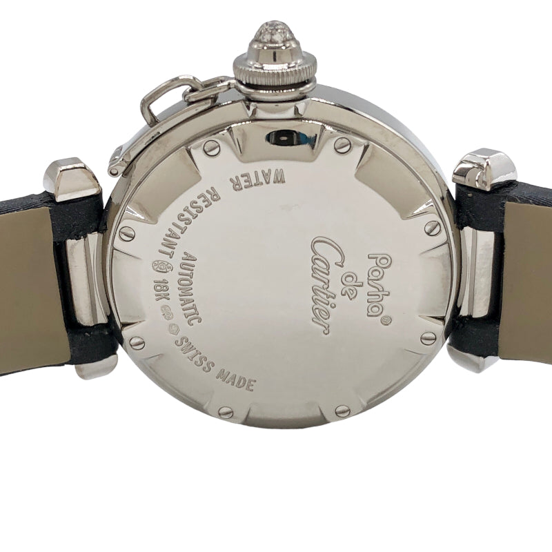 カルティエ Cartier パシャ３２ グリッドダイヤ WJ111356 K18WG 自動巻き レディース 腕時計 | 中古ブランドリユースショップ  OKURA(おお蔵)