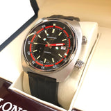 ロンジン LONGINES ヘリテージダイバー L2.795.4.52.9 ブラック SS/ラバーベルト 自動巻き メンズ 腕時計