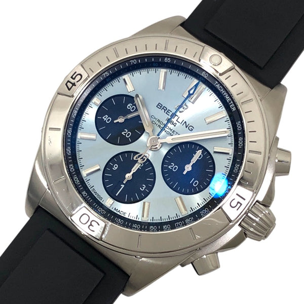 ブライトリング BREITLING クロノマット B01 42 PB0134 SS・PT/ラバーストラップ 自動巻き メンズ 腕時計