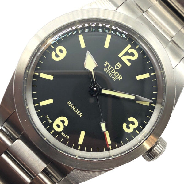 チューダー/チュードル TUDOR レンジャー 79950 ブラック  ステンレススチール 自動巻き メンズ 腕時計