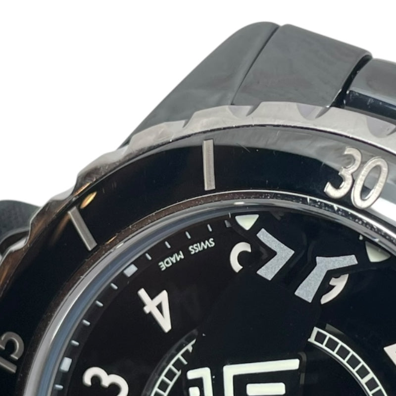 シャネル CHANEL J12 38mm マドモワゼル 世界555本限定 H5242 ブラック セラミック 自動巻き メンズ 腕時計