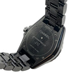 シャネル CHANEL J12 38mm マドモワゼル 世界555本限定 H5242 ブラック セラミック 自動巻き メンズ 腕時計