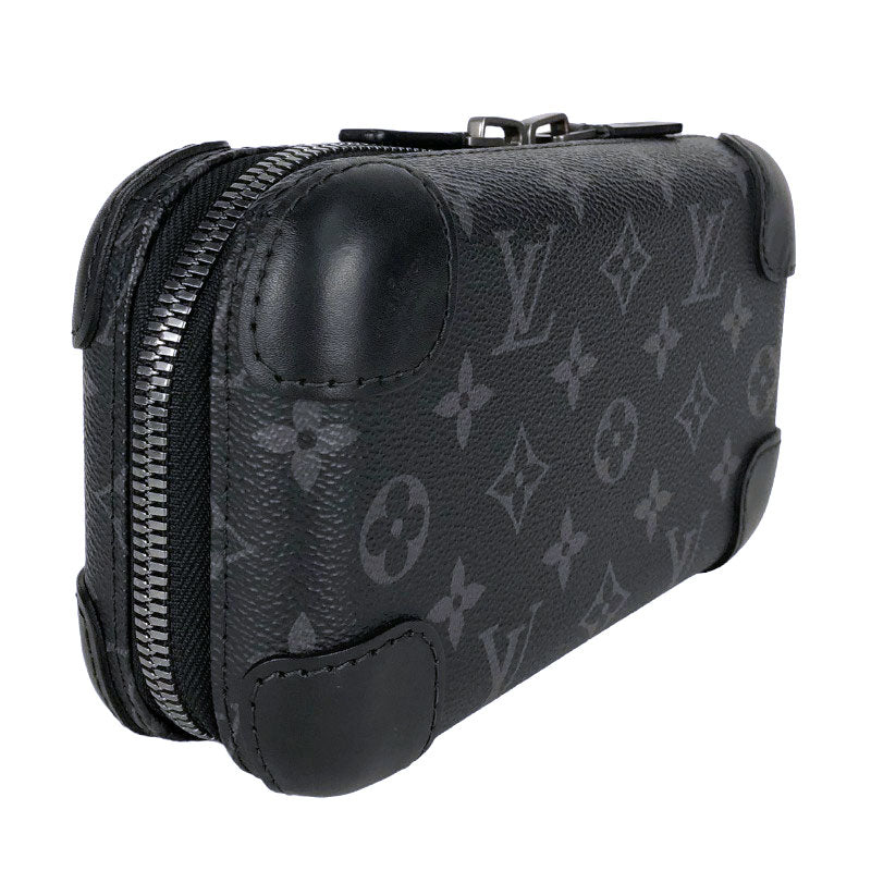 ルイ・ヴィトン LOUIS VUITTON ホライゾン クラッチ M45579 モノグラム・エクリプス モノグラム・エクリプスキャンバス/レザー  メンズ クラッチバッグ