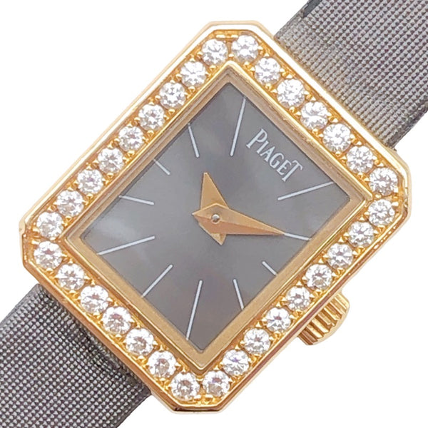 ピアジェ PIAGET ミニプロトコール P10691 K18イエローゴールド クオーツ レディース 腕時計