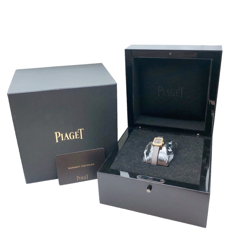 ピアジェ PIAGET ミニプロトコール P10691 K18イエローゴールド クオーツ レディース 腕時計