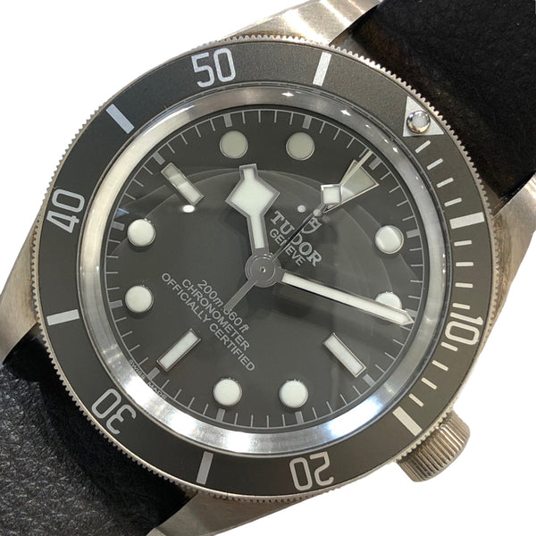 チューダー/チュードル TUDOR ヘリテージブラックベイ フィフティエイト 79010SG シルバー 自動巻き メンズ 腕時計