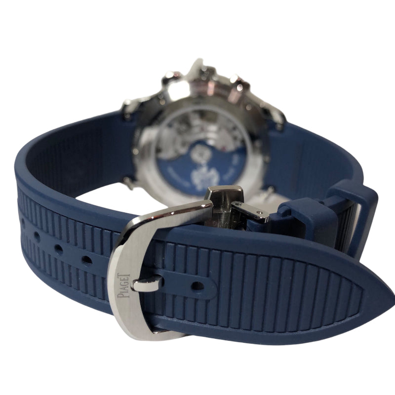 ピアジェ PIAGET ポロクロノグラフ 世界888本限定 G0A46013 SS/ラバー 自動巻き メンズ 腕時計