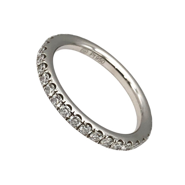 ハリーウィンストン HARRY WINSTON マイクロパヴェ フルエタニティダイヤモンドリング Pt950 ダイヤモンド ジュエリー