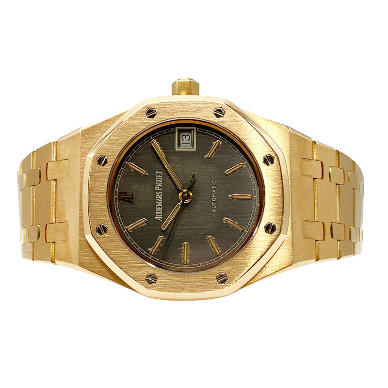 オーデマ・ピゲ AUDEMARS PIGUET ロイヤルオーク 14790OR/O/0789OR03 ブラック K18PG 自動巻き メンズ 腕時計