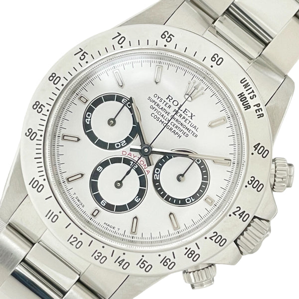 ロレックス ROLEX デイトナ ホワイト文字盤 U番 16520 ホワイト SS 自動巻き メンズ 腕時計