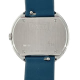 ピアジェ PIAGET ポゼッション P10402 ブルー K18WG/革ベルト（社外品） クオーツ レディース 腕時計