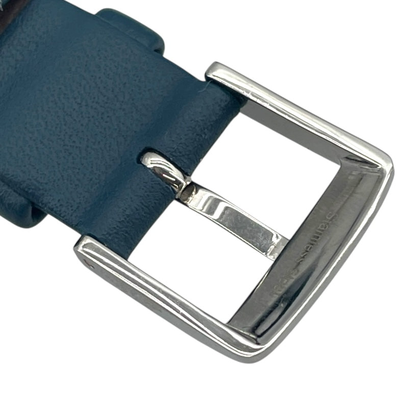 ピアジェ PIAGET ポゼッション P10402 ブルー K18WG/革ベルト（社外品） クオーツ レディース 腕時計