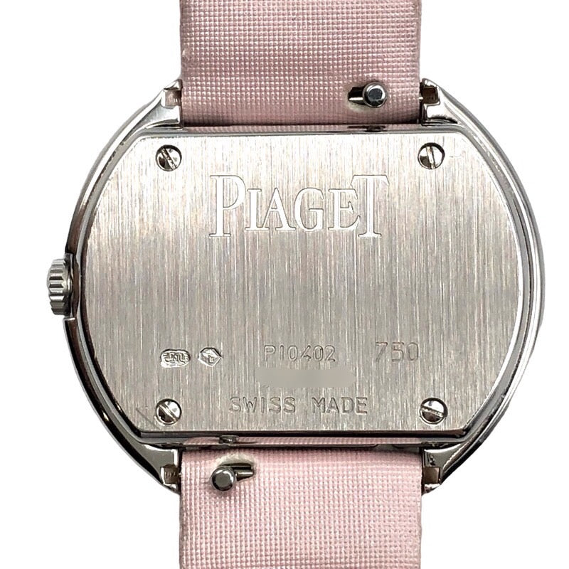 ピアジェ PIAGET ポゼッション P10402 ブルー K18WG/SS クオーツ レディース 腕時計