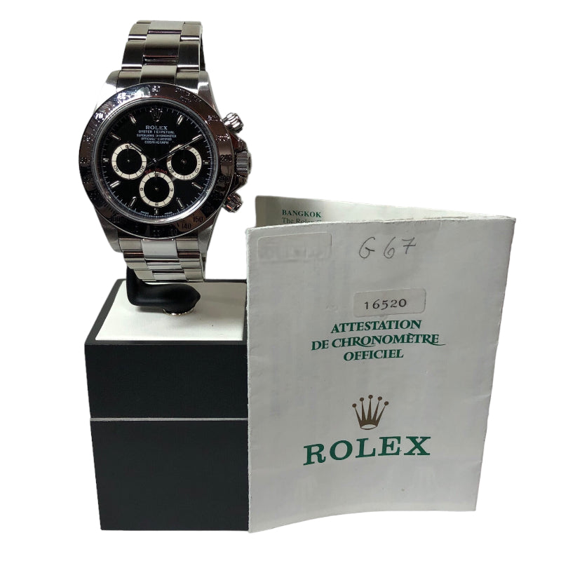 ロレックス ROLEX デイトナ 16520 A2番 SS 自動巻き メンズ 腕時計 ...