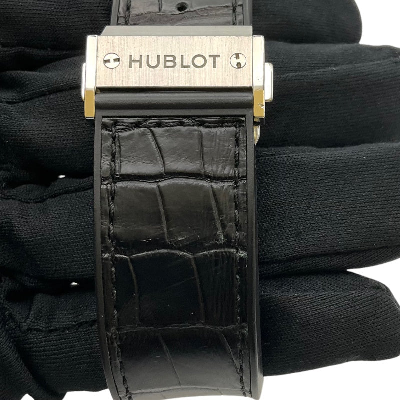 ウブロ HUBLOT クラシック・フュージョン アエロ・フュージョン オールホワイト 525.NE.0127.LR ホワイト、シルバー チタン 自動巻き メンズ 腕時計