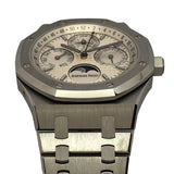 オーデマ・ピゲ AUDEMARS PIGUET ロイヤルオーク パーペチュアルカレンダー 26574ST.OO.1220ST.01 シルバー SS 自動巻き メンズ 腕時計
