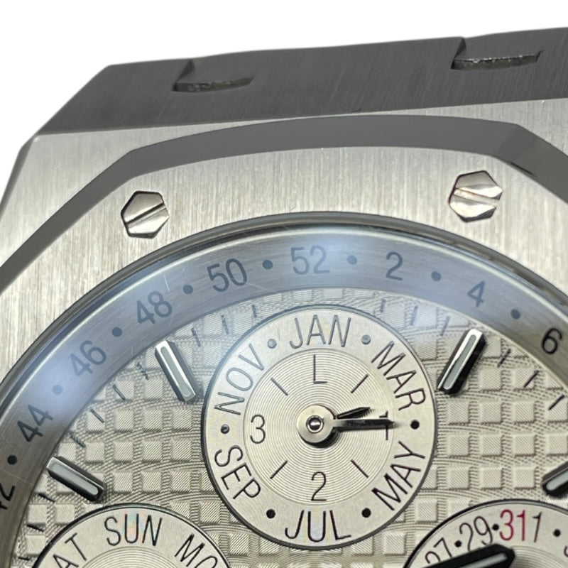 オーデマ・ピゲ AUDEMARS PIGUET ロイヤルオーク パーペチュアルカレンダー 26574ST.OO.1220ST.01 シルバー SS 自動巻き メンズ 腕時計