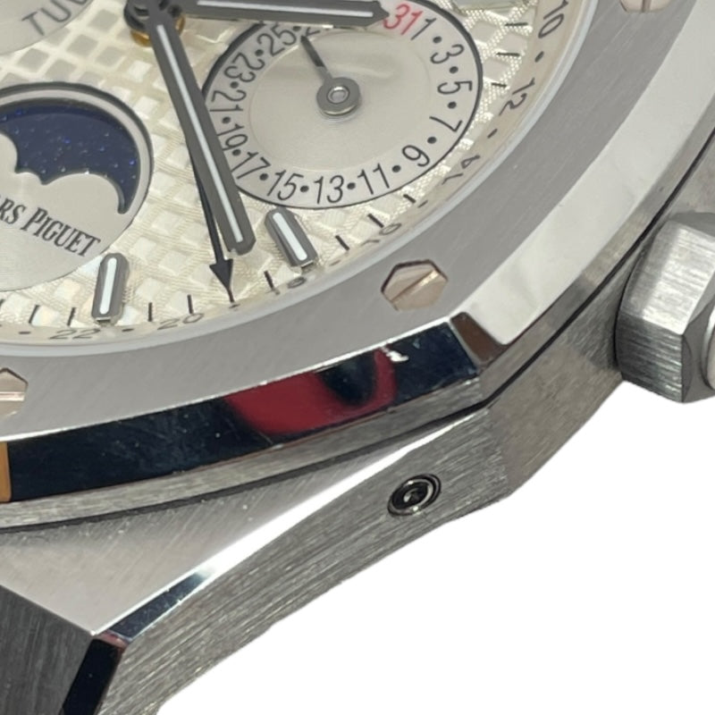 オーデマ・ピゲ AUDEMARS PIGUET ロイヤルオーク パーペチュアルカレンダー 26574ST.OO.1220ST.01 シルバー SS 自動巻き メンズ 腕時計