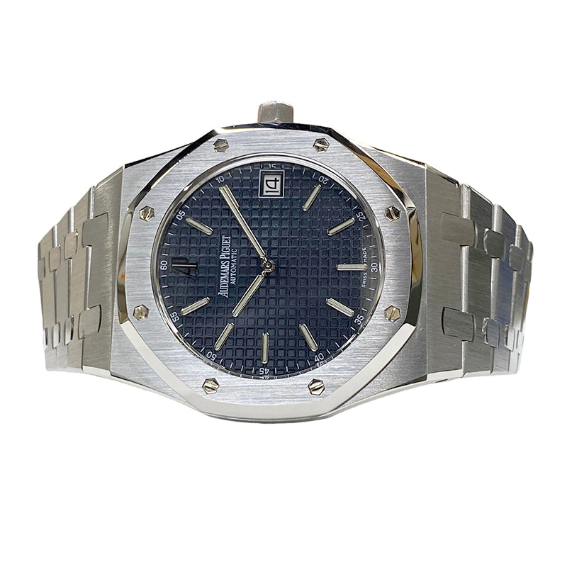 オーデマ・ピゲ AUDEMARS PIGUET ロイヤルオーク ジャンボ 15202ST.OO.0944ST.02 ブラック SS 自動巻き メンズ 腕時計