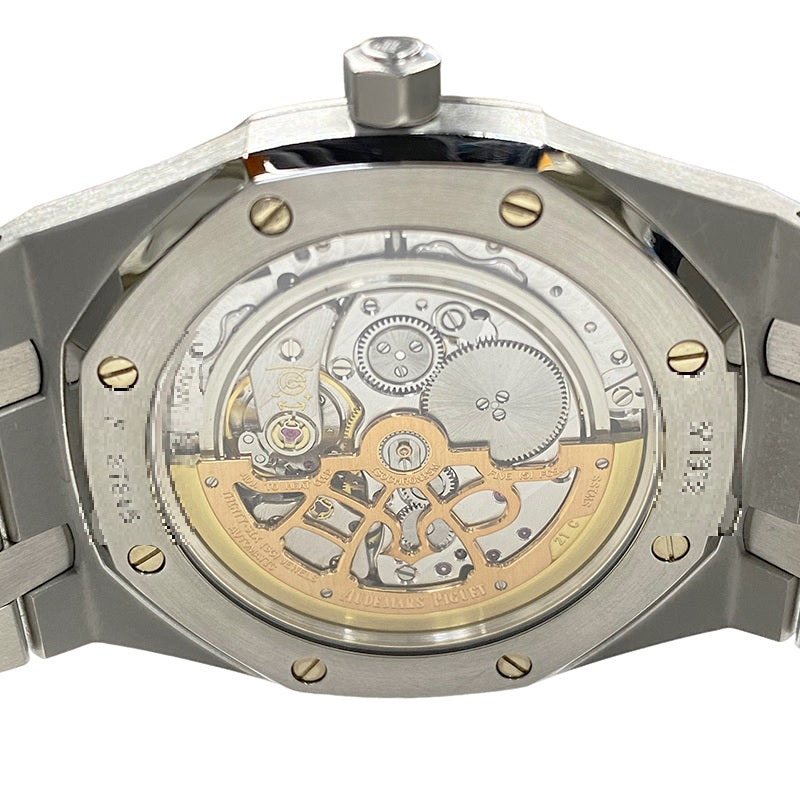 オーデマ・ピゲ AUDEMARS PIGUET ロイヤルオーク ジャンボ 15202ST.OO.0944ST.02 ブラック SS 自動巻き メンズ 腕時計