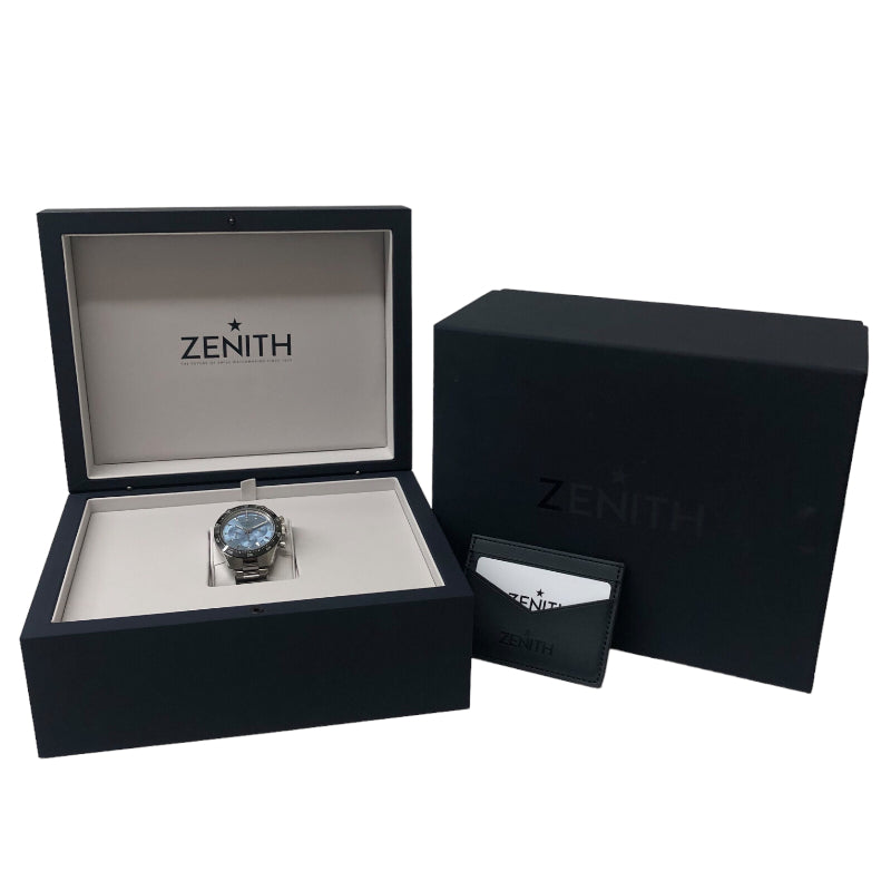 ゼニス ZENITH クロノマスター スポーツ ヨシダ スペシャルエディション 03.3105.3600/52.M3100 ステンレススチール 自動巻き メンズ 腕時計