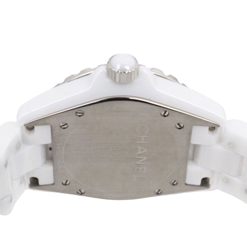 シャネル CHANEL J12 グラフィティ H5240 ホワイト セラミック 自動巻き メンズ 腕時計