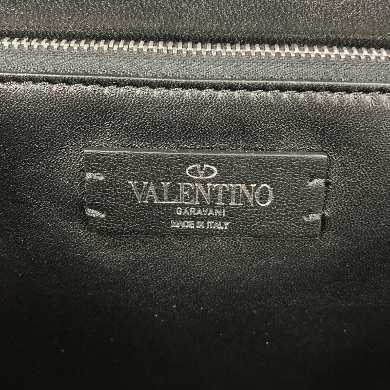 ヴァレンティノ VALENTINO VLTNロゴ トートバッグ WY2B0963 ブラック×ホワイト カーフスキン メンズ トートバッグ